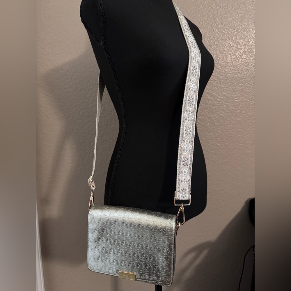 Michael Kors Silver Crossbody Bag